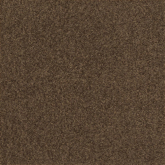 【サンプル】洗えるタイルカーペット 東リ ファブリックフロア アタック270 キャンバスファイン AK2713 チョコ 吸着タイプ 床暖房対応