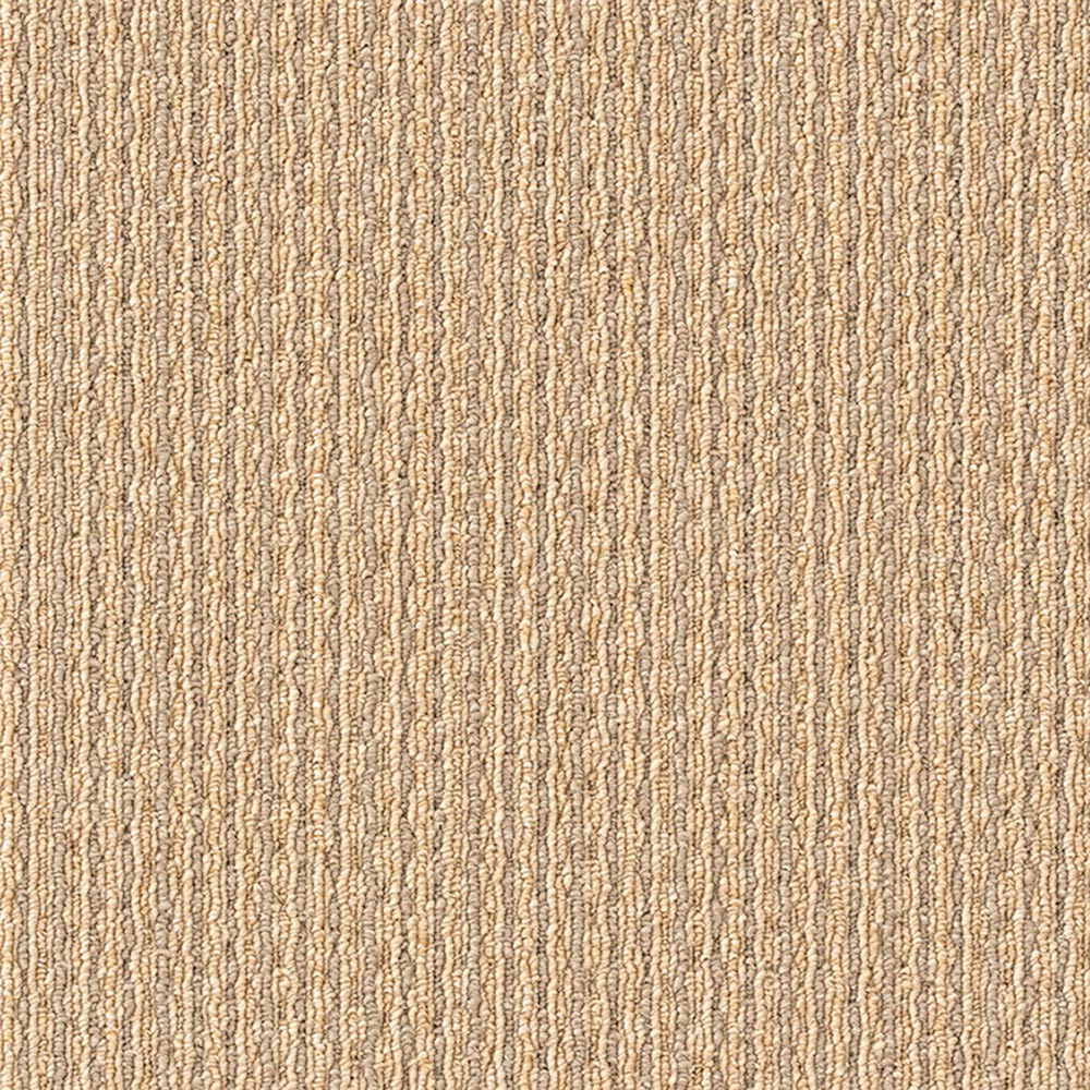 【サンプル】洗えるタイルカーペット 東リ ファブリックフロア アタック950NE ソフトループネオ AK9555 キャラメルクリーム 吸着タイプ 床暖房対応