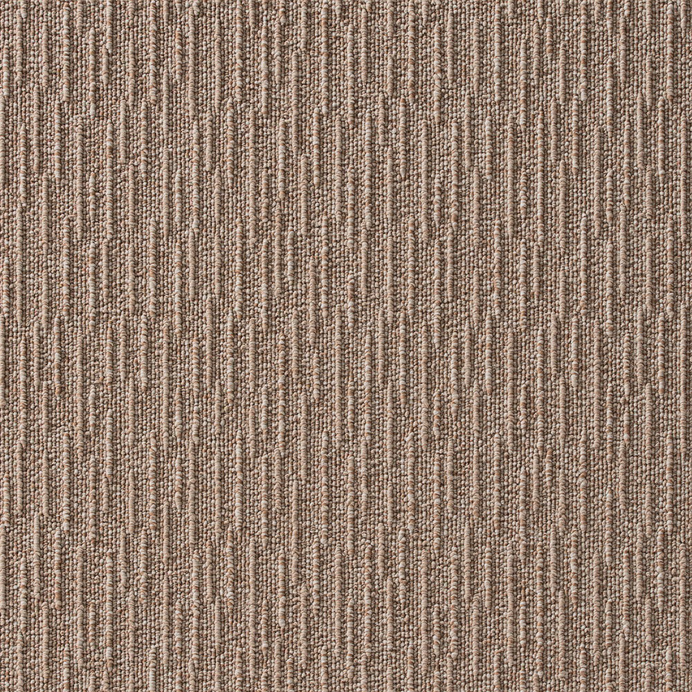 【サンプル】洗えるタイルカーペット 東リ ファブリックフロア スクエア2100 サイザループ FF2106 アースベージュ 吸着タイプ 床暖房対応