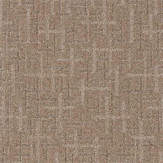 【サンプル】洗えるタイルカーペット 東リ ファブリックフロア スクエア4500 ステラクロス FF4502 クラウドベージュ 吸着タイプ 床暖房対応