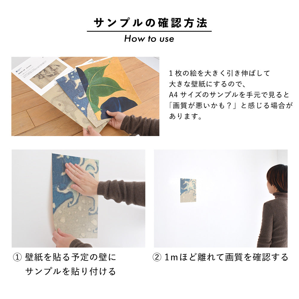 サンプルの確認方法