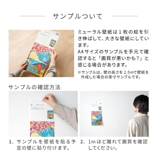 サンプルでの確認方法