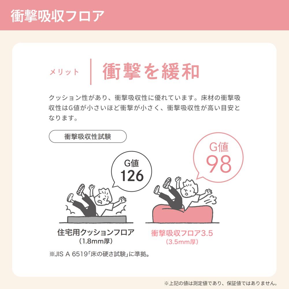 機能性 クッションフロア 衝撃吸収フロア【182cm×9m巻】 サンゲツ / 木目柄 GM-12226