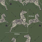 はがせる 壁紙 シール 「NU WALLPAPER」Masai Red Zebra Safari Scalamandre Self Adhesive Wallpaper / SCS3869