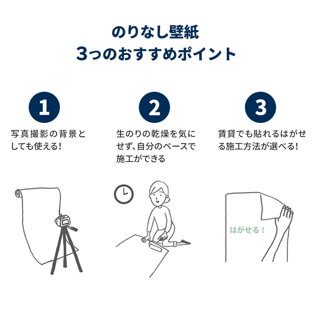 のりなし【1m単位切り売り】国産壁紙 クロス / リリカラ / 湿度調整におすすめ LV-2642