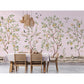 はがせるミューラル壁紙 のりなし Sir Edward Lemon Tree Chinoiserie Pink W13372