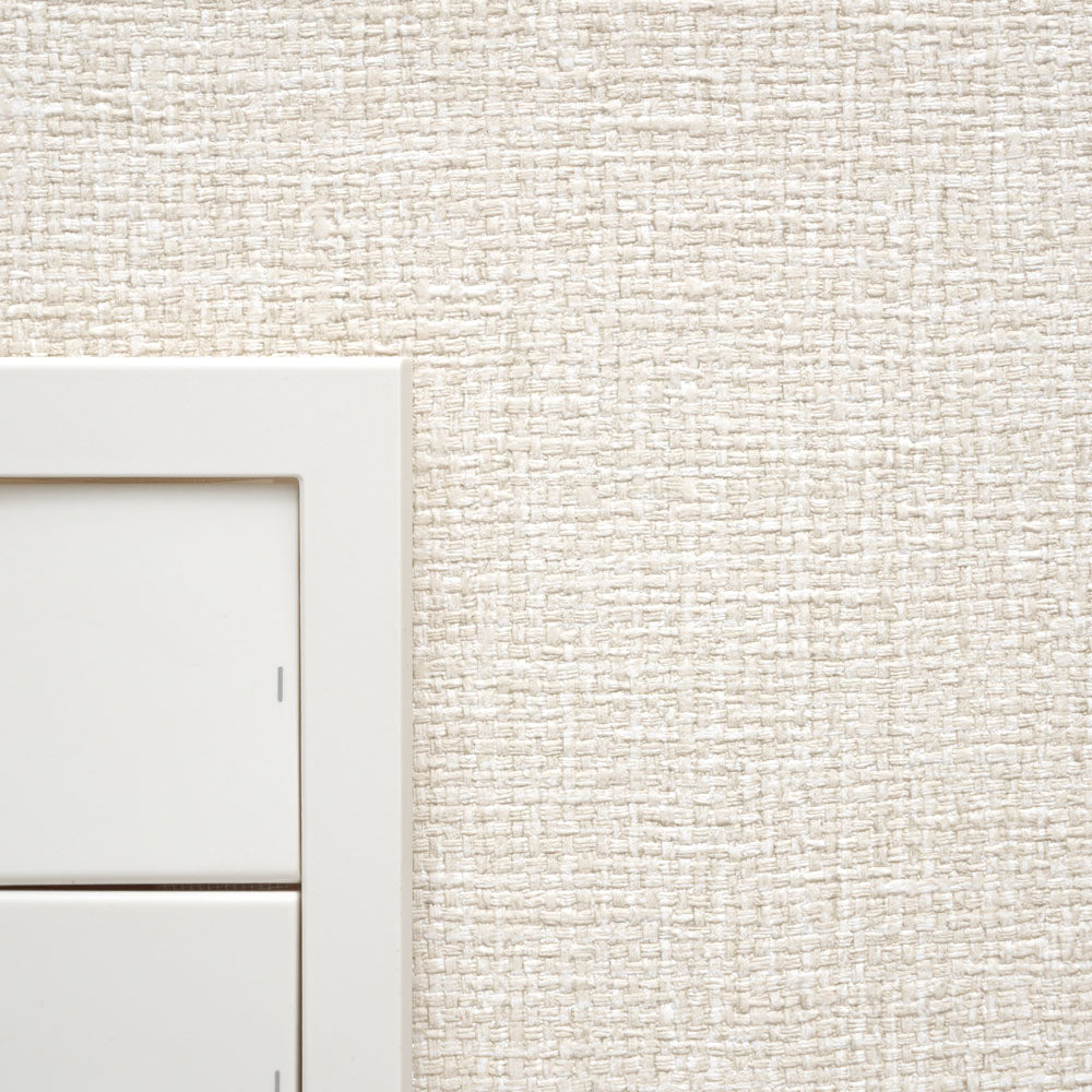 生のり付き【30mパック】お買い得 国産壁紙 クロス / シンコール / アイボリー SLP-355