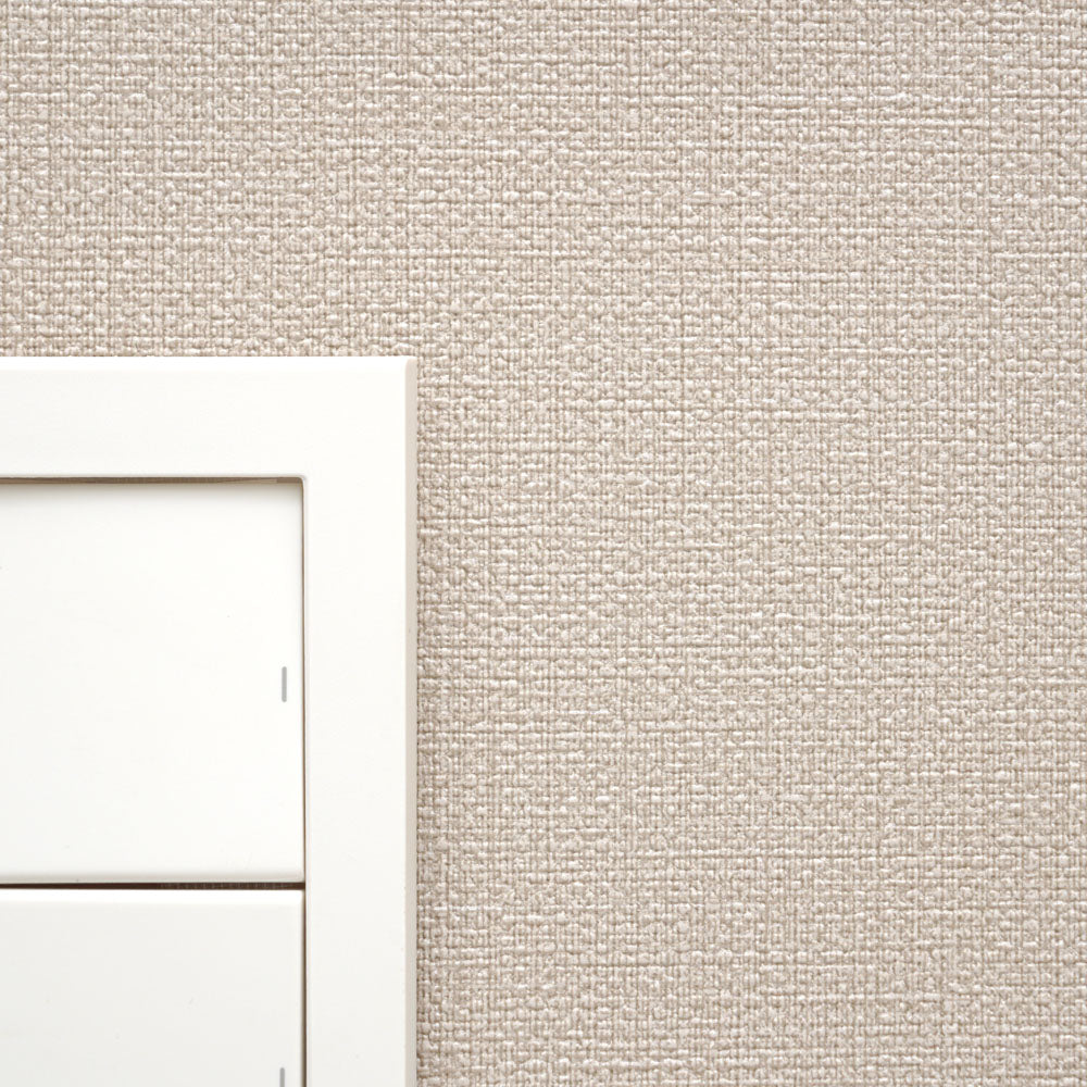 生のり付き【15mパック】お買い得 国産壁紙 クロス / シンコール / グレージュ SLP-361