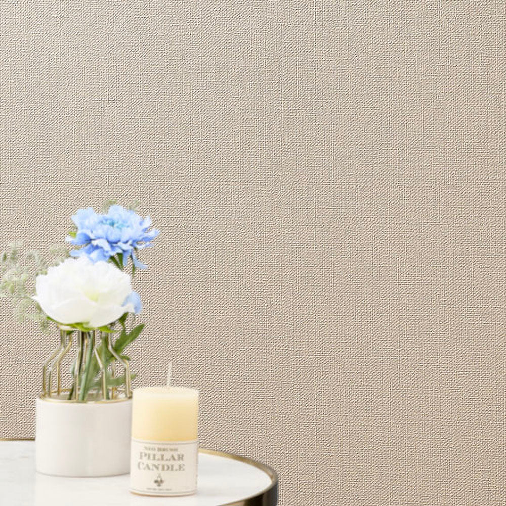 生のり付き【1m単位切り売り】お買い得 国産壁紙 クロス / シンコール / グレージュ SLP-361