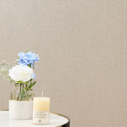 生のり付き【15mパック】お買い得 国産壁紙 クロス / シンコール / グレージュ SLP-361