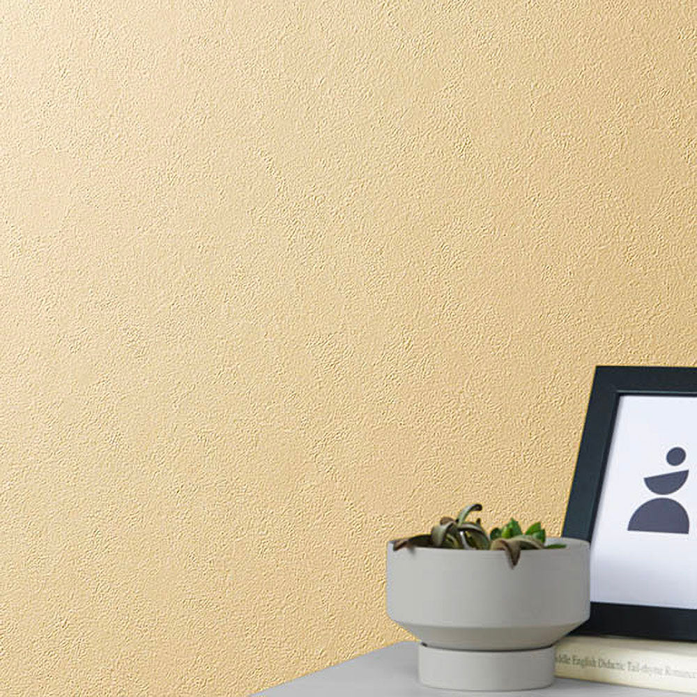 生のり付き【10mパック】お買い得 国産壁紙 クロス / シンコール / イエロー SLP-369