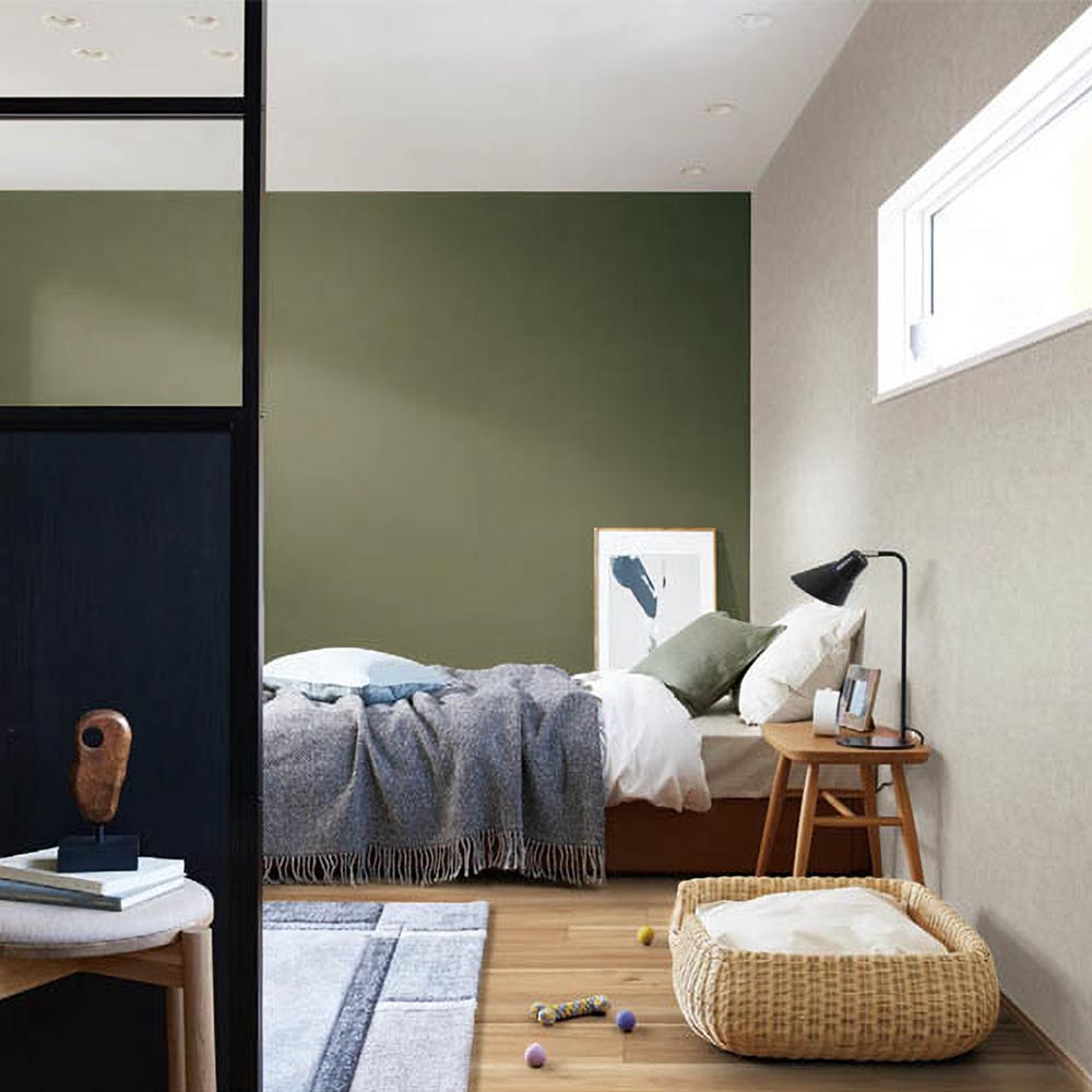 生のり付き【30m+施工道具セット】お買い得 国産壁紙 クロス / シンコール / グリーン SLP-376