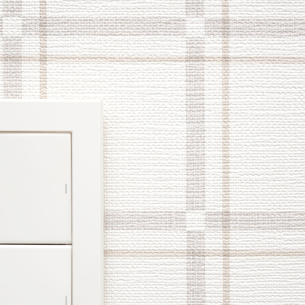 生のり付き【15mパック】お買い得 国産壁紙 クロス / シンコール / チェック SLP-401