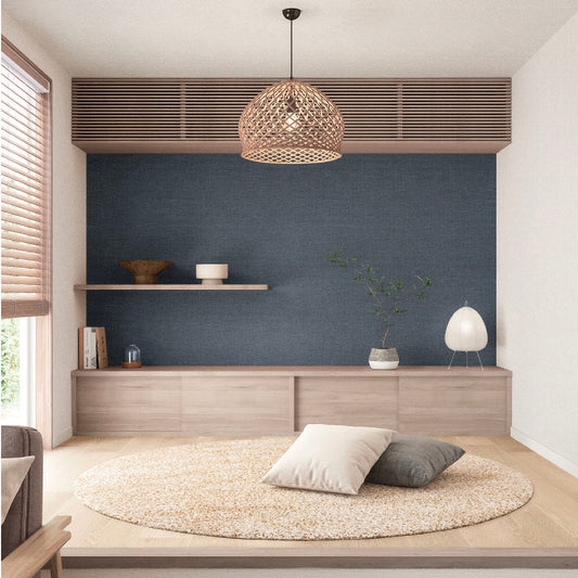 生のり付き【30mパック】お買い得 国産壁紙 クロス / サンゲツ / ブルー SP-2561