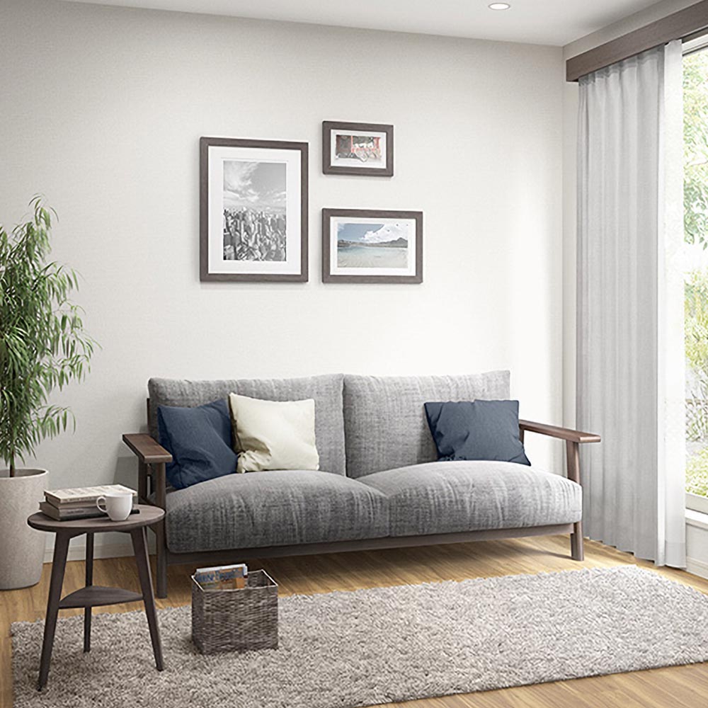 生のり付き【1m単位切り売り】お買い得 国産壁紙 クロス / サンゲツ / 白の織物調 SP-2523