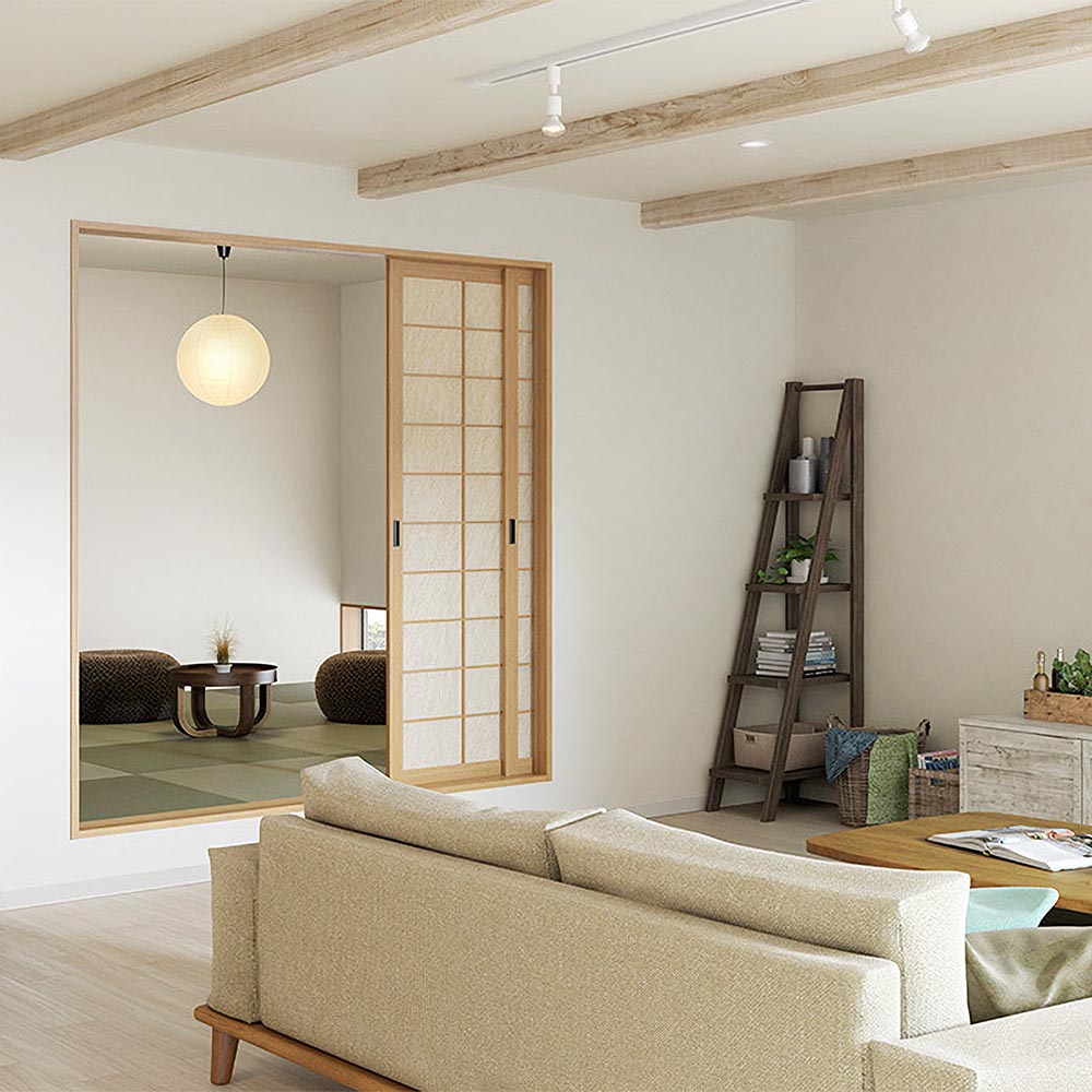 生のり付き【30mパック】お買い得 国産壁紙 クロス / サンゲツ / 白の織物調 SP-2599