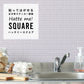 貼ってはがせる シール壁紙 「Hatte me! Square （ハッテミースクエア）」 リメイクシート パステルモザイクタイル （42cmx42cm）6枚1セット HMSQ-PAMO-09 / おめかしパープル