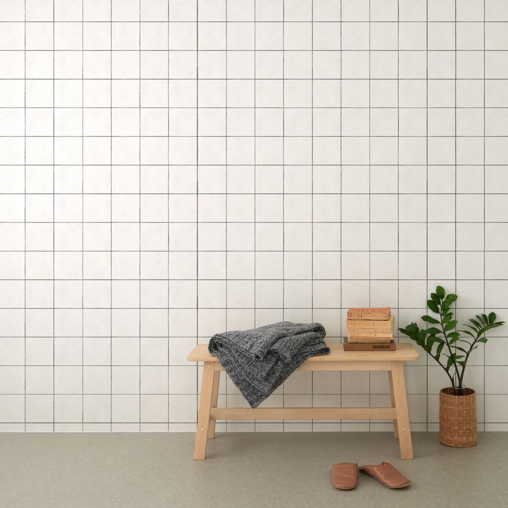 【サンプル】はがせる壁紙 シールタイプ SLOW TiME ナチュラルウォールタイル TST-WT02 tile02 | 壁紙屋本舗 公式