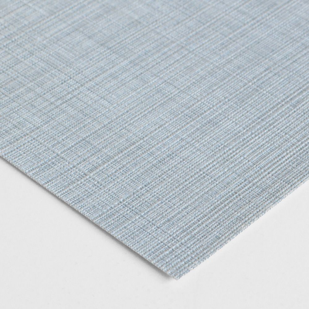 TH-34485 壁紙 のり付き クロス / サンゲツ / フェイス ライトブルー 織物調【30mパック】