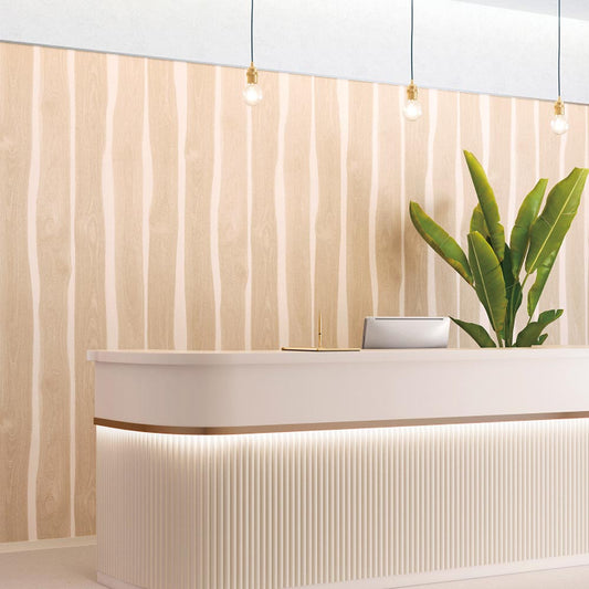 TH-34766 壁紙 のりなし クロス / サンゲツ / フェイス 木目調 ナチュラルウッド【1m単位切り売り】