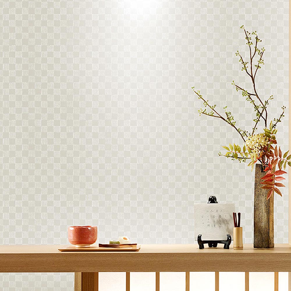 TH-34839 壁紙 のりなし クロス / サンゲツ / フェイス 和柄【1m単位切り売り】