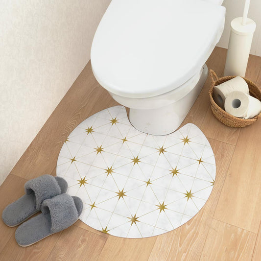 拭けるトイレマット サークルタイプ 60cm×56cm エトワレ