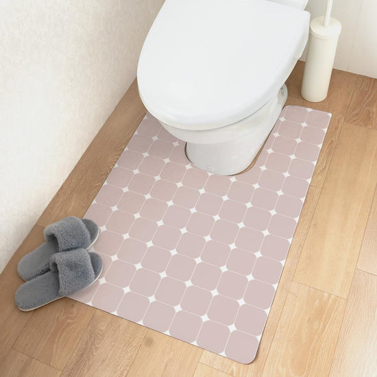 拭けるトイレマット ロングタイプ 60cm×91cm ランジェタイル/ルルベ