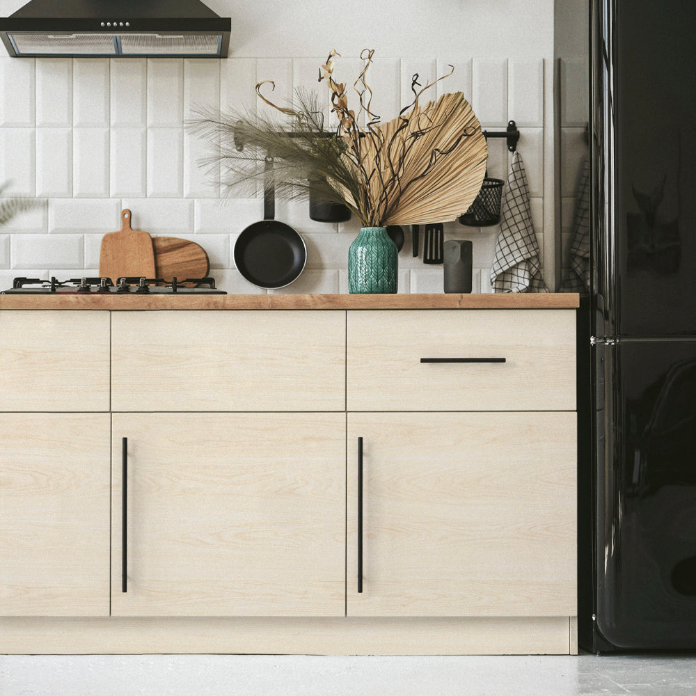 貼ってはがせる シール壁紙 「Hatte me! (ハッテミー)」 リメイクシート ウッド 板目  (65cm×2.6mサイズ)  TMMN-01 / モノトーン/White Honey