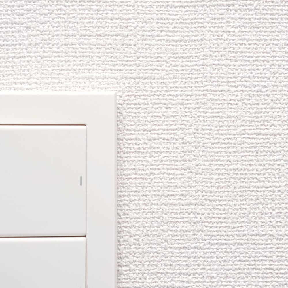 生のり付き【15mパック】お買い得 国産壁紙 クロス / 東リ / 白の織物調 VS-2045