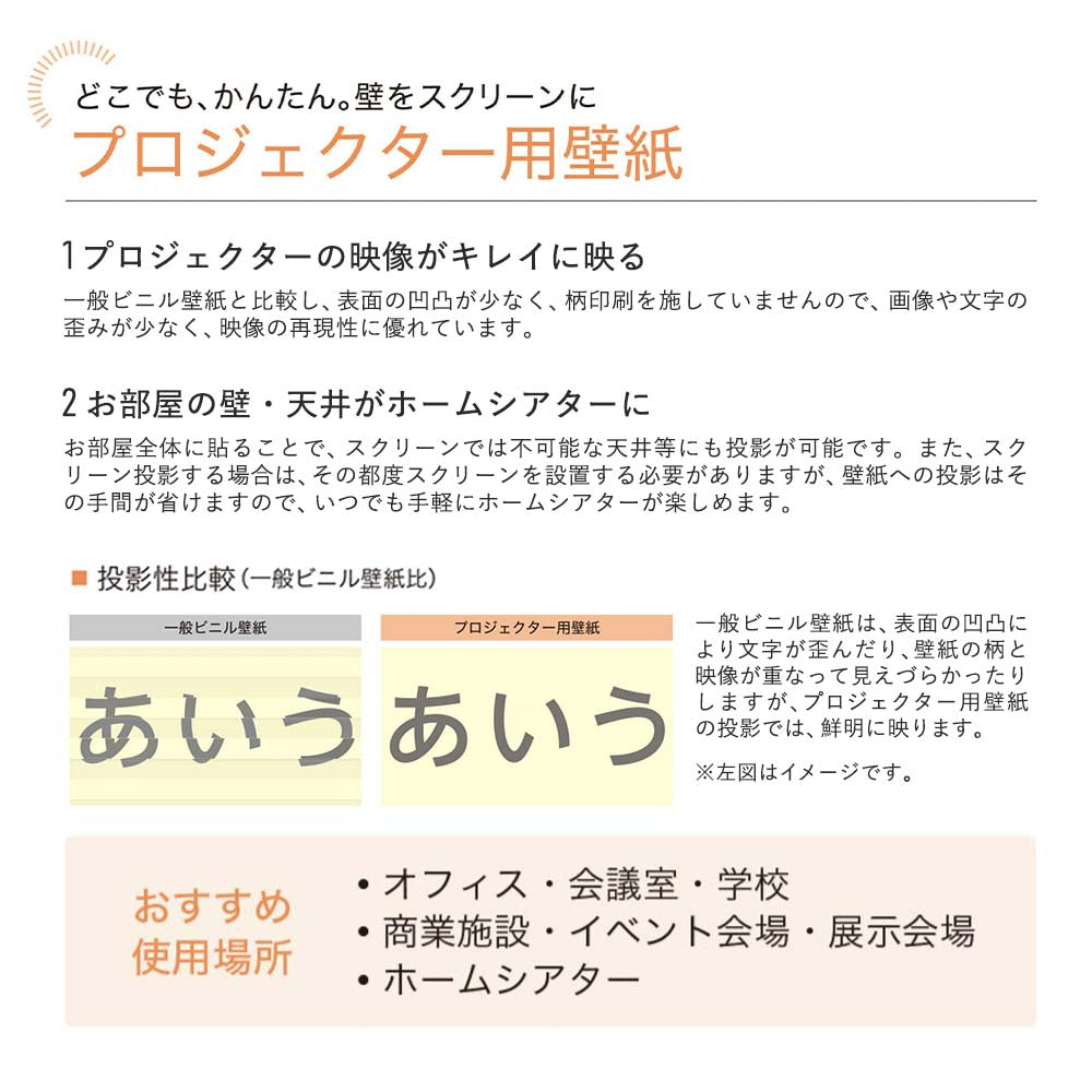 LL-6911 LW-783 壁紙 のり付き クロス / リリカラ / ライト プロジェクターにおすすめ【1m単位切り売り】