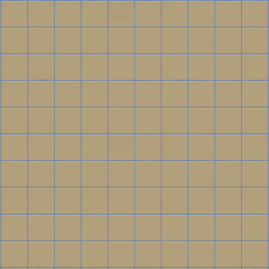 【サンプル】貼ってはがせる シール壁紙 「Hatte me! （ハッテミー）」 リメイクシート WALLN カラースクエアタイル CSQT-15 / グレージュ×ブルー