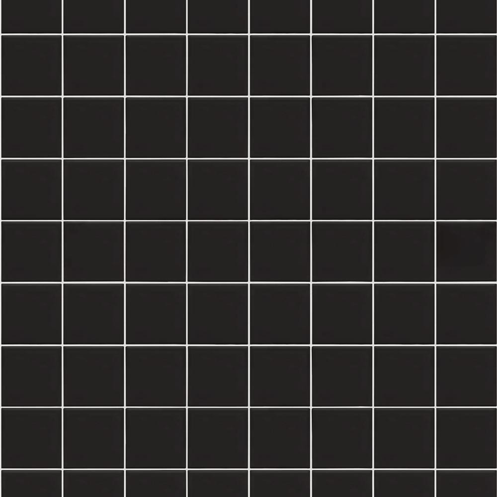カラースクエアタイル/ブラック