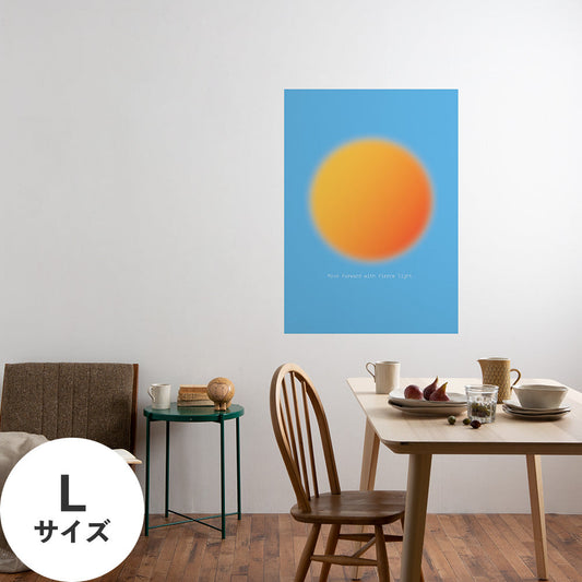 Hattan Art Poster ハッタンアートポスター WALLN Sunシリーズ 夏の輝き / Lサイズ（64cm×90cm）