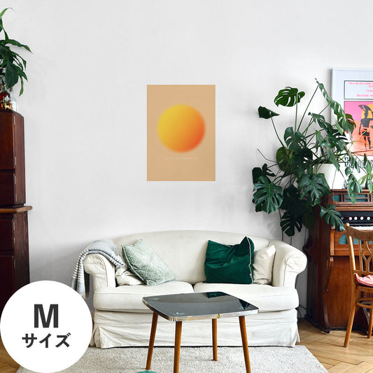 Hattan Art Poster ハッタンアートポスター WALLN Sunシリーズ 砂漠の光 / Mサイズ（45cm×64cm）