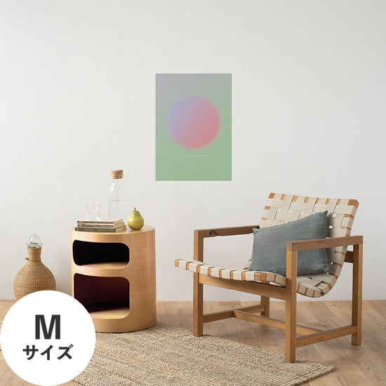 Hattan Art Poster ハッタンアートポスター WALLN Sunシリーズ 春の訪れ / Mサイズ（45cm×64cm）