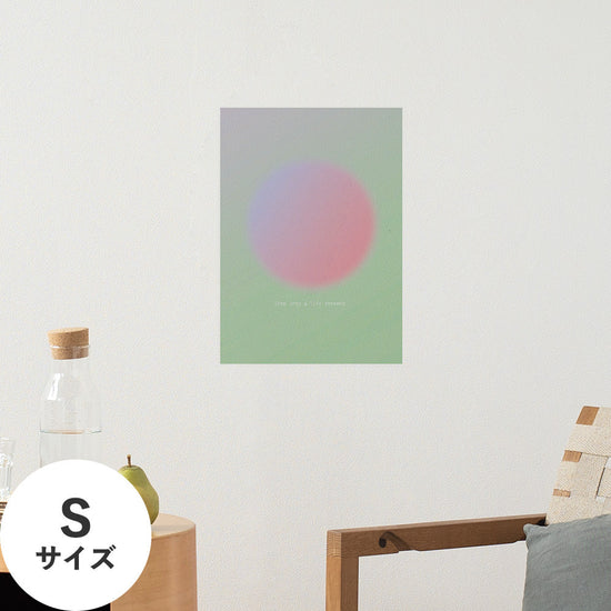 Hattan Art Poster ハッタンアートポスター WALLN Sunシリーズ 春の訪れ / Sサイズ（32cm×45cm）