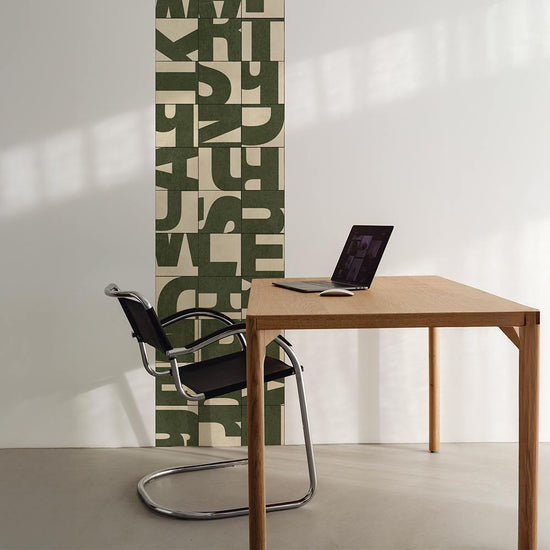 はがせる壁紙 シールタイプ WALLN レターブロック (49cm×3mサイズ) TKH-LB03