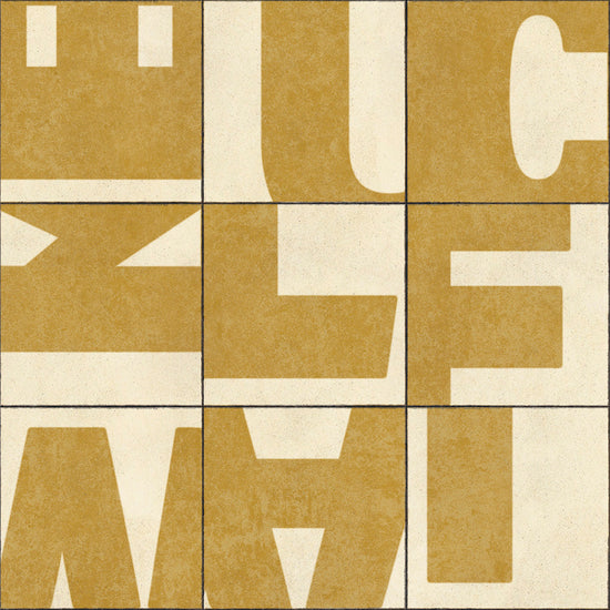 はがせる壁紙 シールタイプ WALLN レターブロック (49cm×2.5mサイズ) TKH-LB04