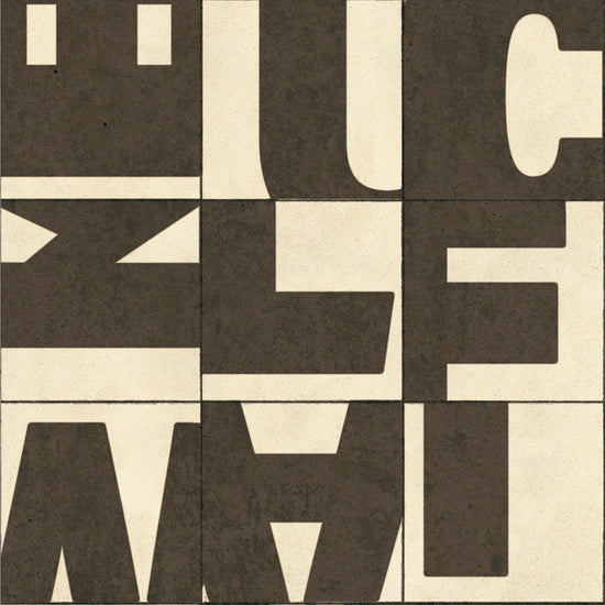 はがせる壁紙 シールタイプ WALLN レターブロック (49cm×3mサイズ) TKH-LB06