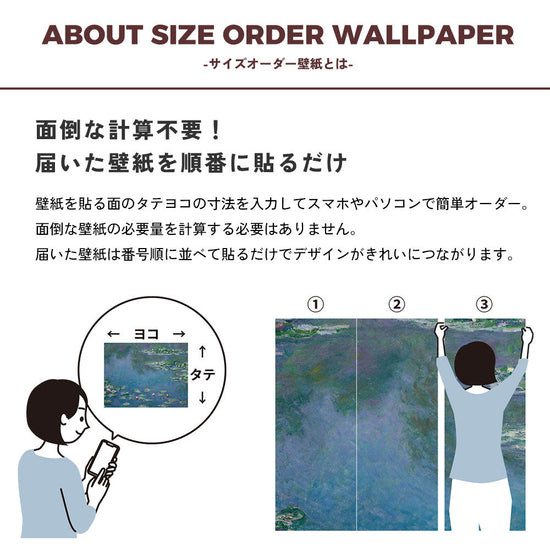 サイズオーダー壁紙について