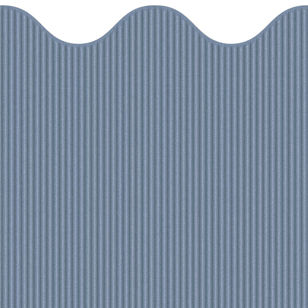 【サンプル】はがせる壁紙 シールタイプ ローワーウォールシート Lower wall sheet リブデニム ライトブルー TWL-LWS02 WALLN