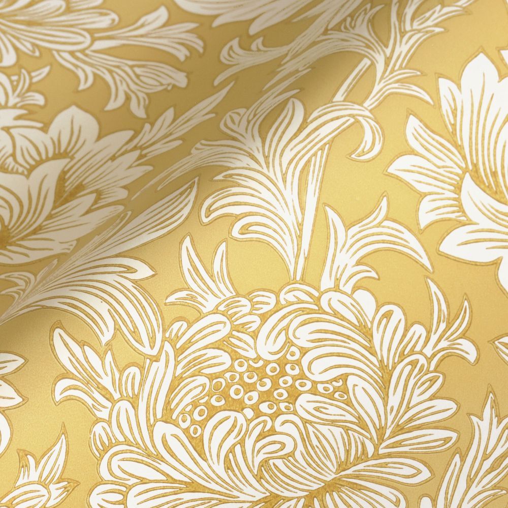 輸入壁紙 MORRIS&Co.(ウィリアムモリス) SIMPLY MORRIS / Chrysanthemum Toile 217068