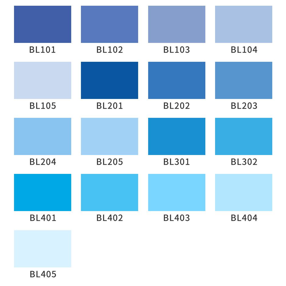 はがせる壁紙 シールタイプ What's poppin? 無地 ブルー (49cm×2.5mサイズ) BL204