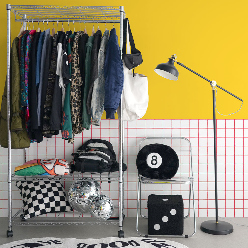 はがせる壁紙 のりなしタイプ What's poppin? キャンディタイル ポップサニー