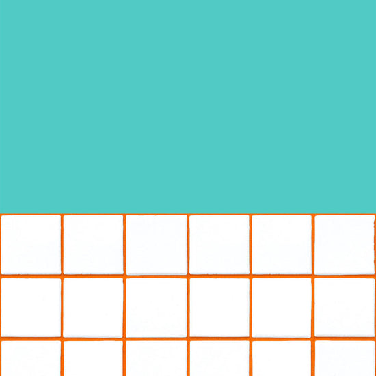 はがせる壁紙 シールタイプ What's poppin? キャンディタイル トロピカルブリーズ