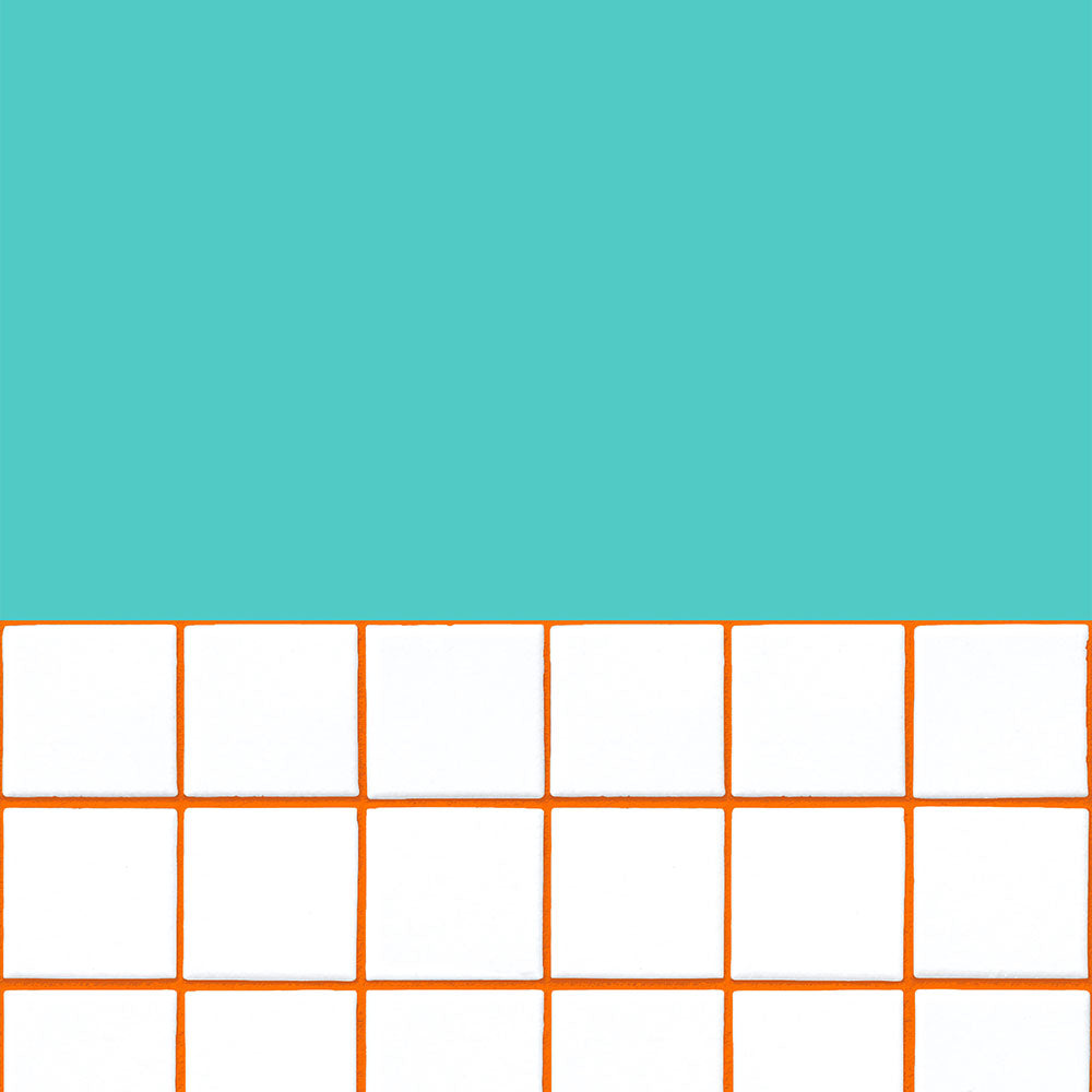 はがせる壁紙 のりなしタイプ What's poppin? キャンディタイル トロピカルブリーズ