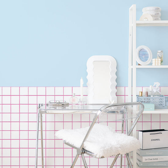 はがせる壁紙 のりなしタイプ What's poppin? キャンディタイル ドリームウィング