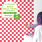【A4サイズ】 EASY WALL TAPE チェッカー/レッド EWP02 What’s poppin? イージーウォールテープ