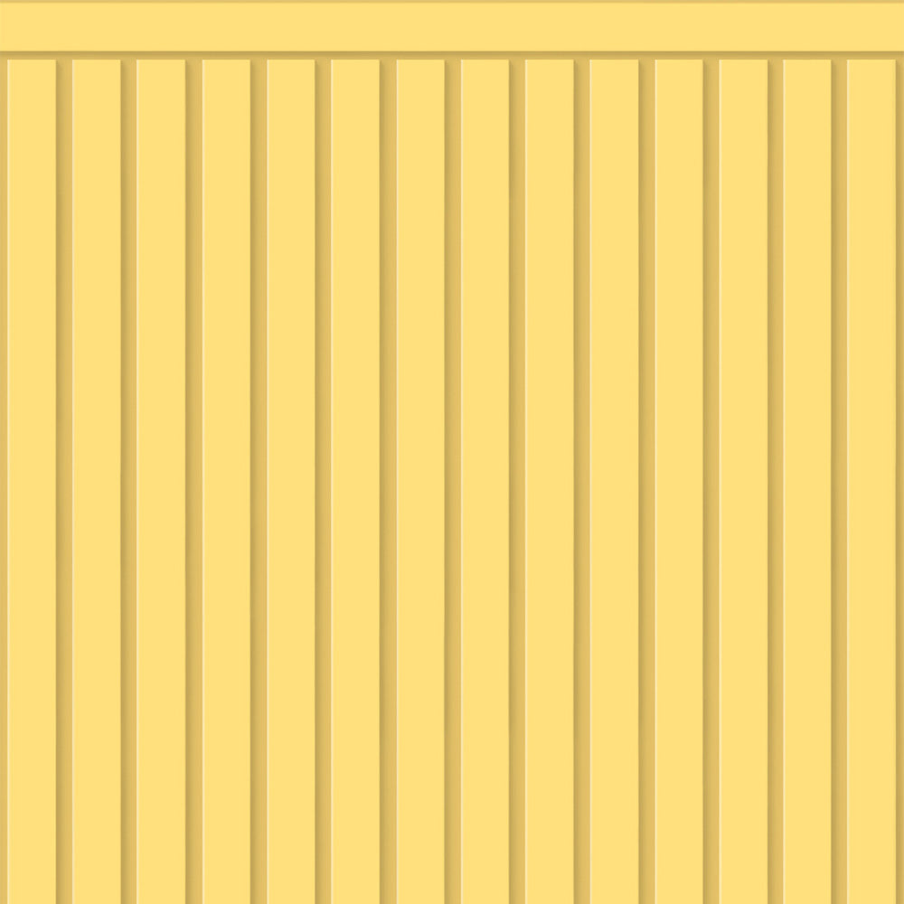 【サンプル】はがせる壁紙 シールタイプ What's poppin? ローワーウォールシート Lower wall sheet カラースラットウォール　ミルキーハニー　TWP-LWC01