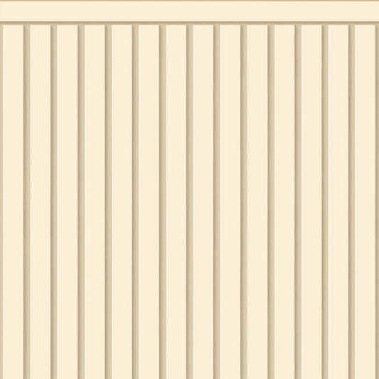 【サンプル】はがせる壁紙 シールタイプ What's poppin? ローワーウォールシート Lower wall sheet カラースラットウォール　キャラメルホイップ　TWP-LWC02